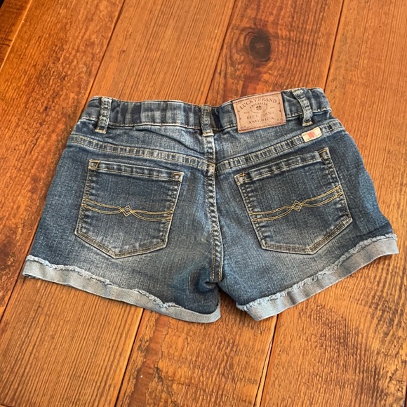 Lucky brand girls Riley Jean shorts, size 10 - Picture 2 of 3